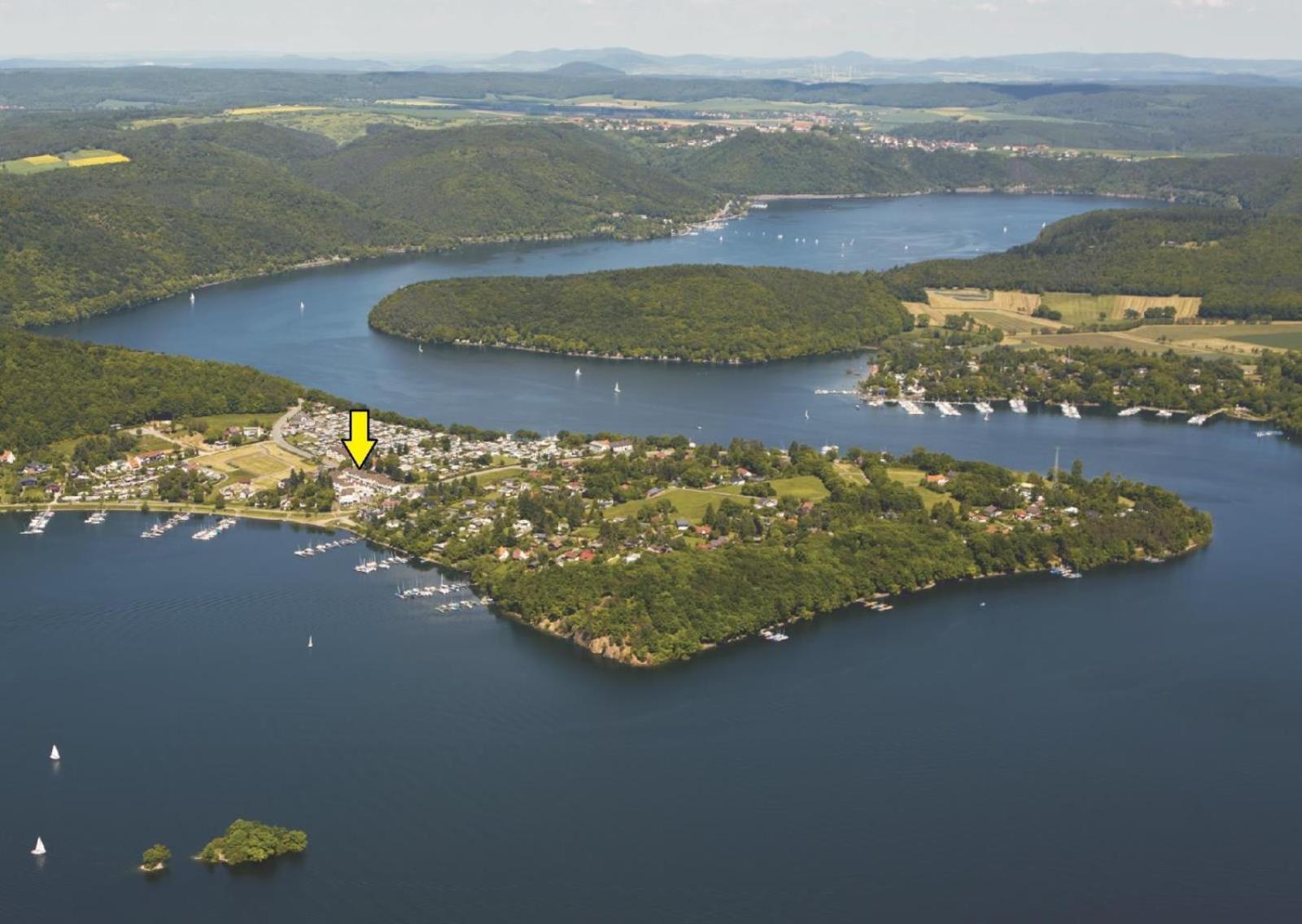 Helle 93M2 Fewo Mit 2 Schlafzimmern Am Edersee Scheid  Kültér fotó